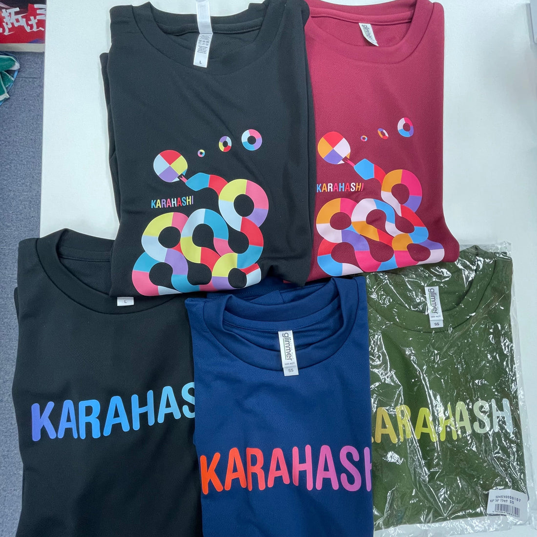 唐橋卓球オリジナルTシャツシリーズ在庫わずかです!