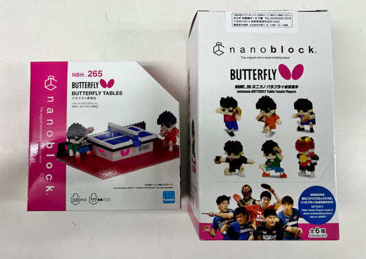 バタフライ×ナノブロックコラボ✨
